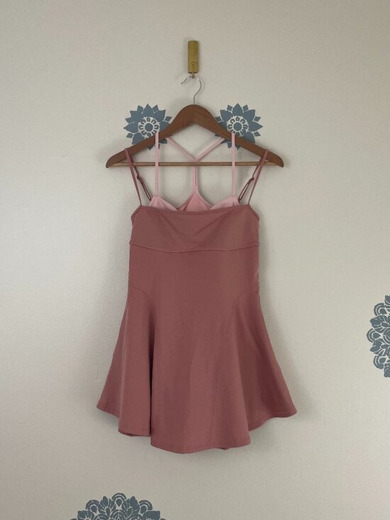 Free People Dresses & Skirts - Free People Movement Baseline UV Protection Tennis Dress in Petal Pink Sz Small